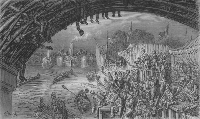 LArrivee alkotó: Gustave after Dore