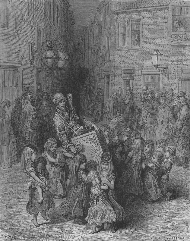 Barbary Organ alkotó: Gustave after Dore