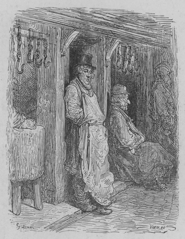 A hentes gyakorlatára vár alkotó: Gustave after Dore