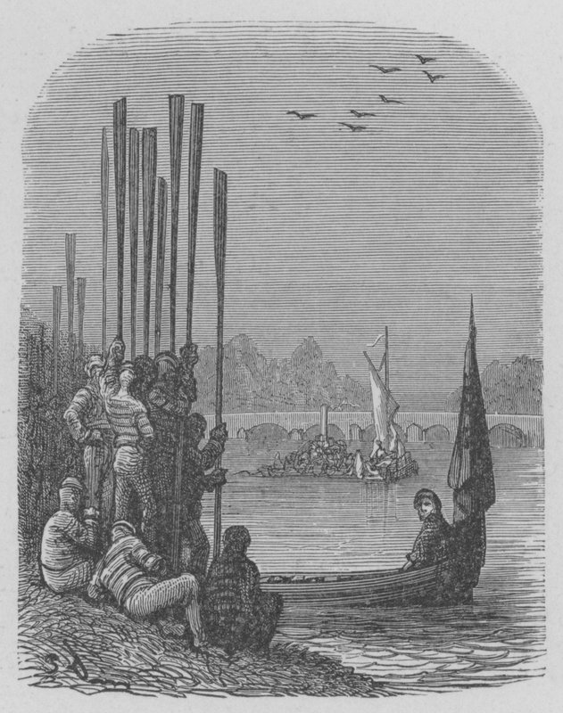 A Regatta, várakozás alkotó: Gustave after Dore