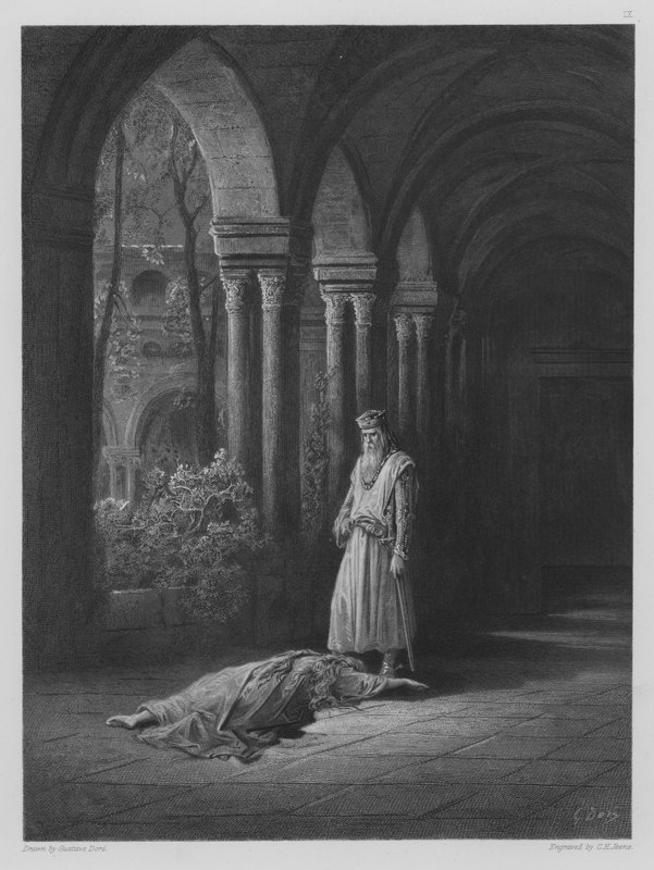 A királyok búcsúja alkotó: Gustave after Dore