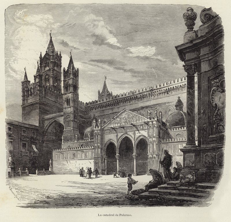 Palermo katedrálisa alkotó: Gustave Bauernfeind