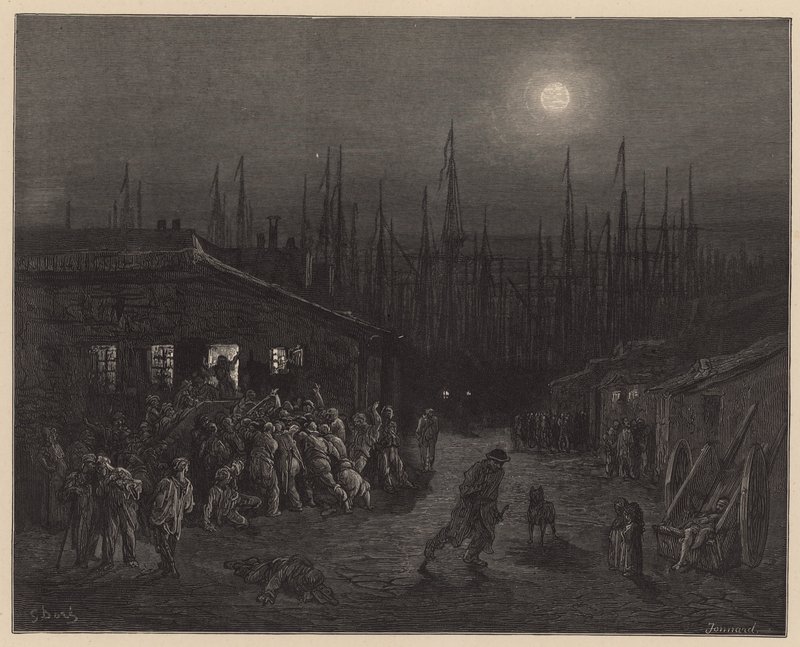 London Docklands alkotó: Gustave Dore