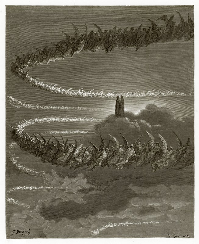 Szellemek a Jupiterben alkotó: Gustave Dore