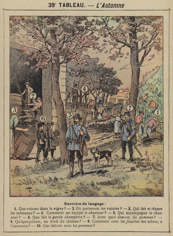 Ősz alkotó: Gustave Fraipont