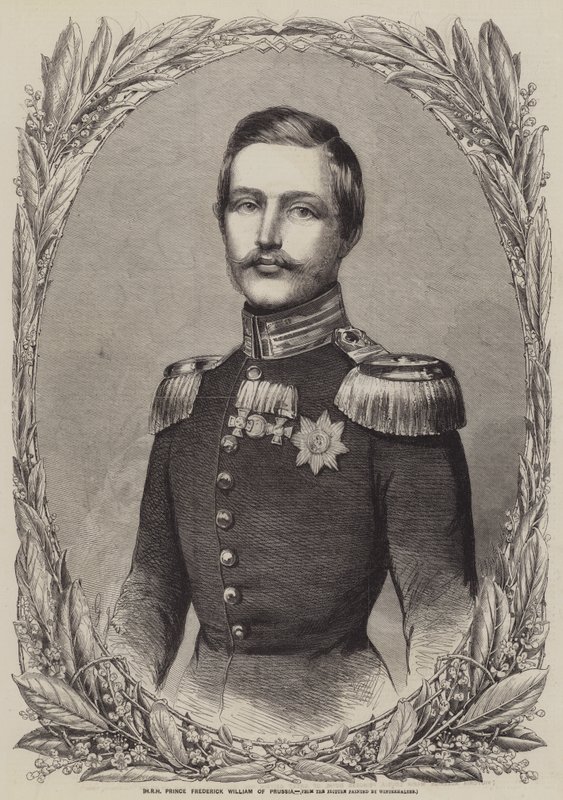 HRH Frigyes Vilmos porosz herceg alkotó: Gustave Janet