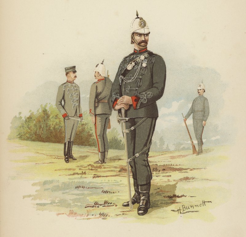 The 2nd Queens Own Rifles (Kanada) alkotó: H. Bunnett
