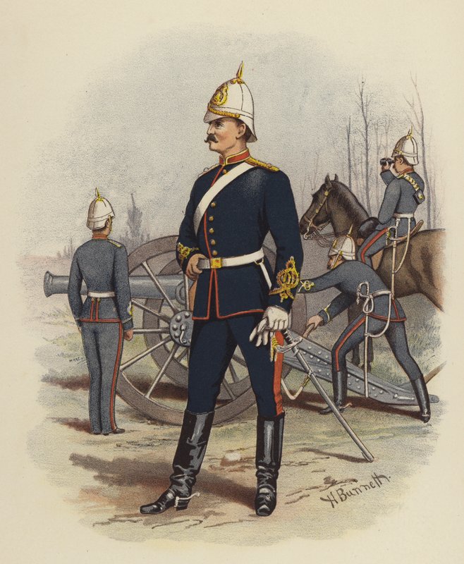 Viktoriánus Tüzérség alkotó: H. Bunnett