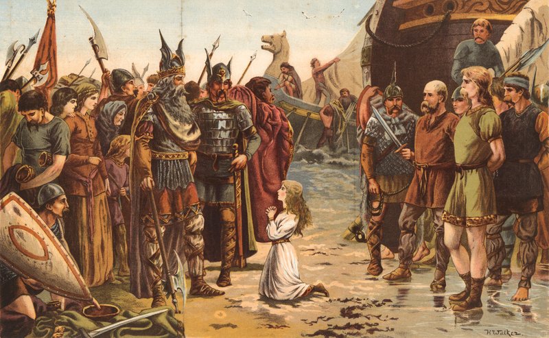 Viking győzelem alkotó: H. Walker