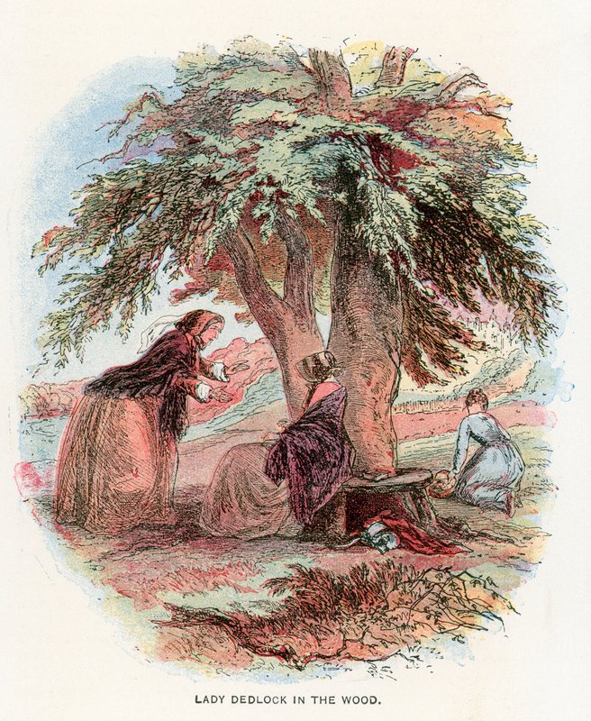 Illusztráció a Bleak House-hoz alkotó: Hablot Knight Browne