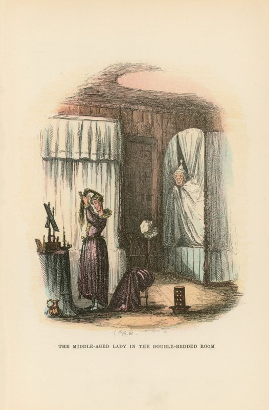 Illusztráció a Pickwick Papers számára alkotó: Hablot Knight Browne