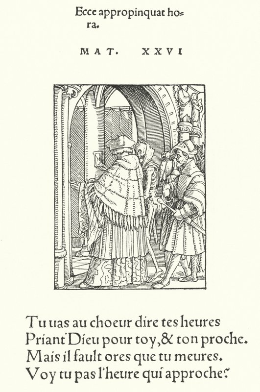 A kánon (metszet) alkotó: Hans (after) Holbein the Younger