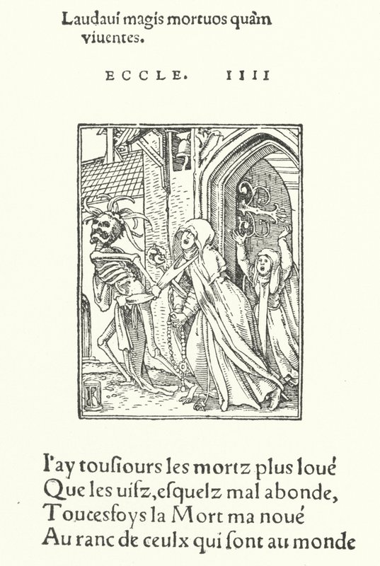 The Lady Abbess (metszet) alkotó: Hans (after) Holbein the Younger