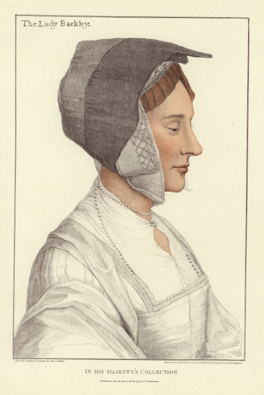 Anne Berkeley, Berkeley bárónő (aquatinta) alkotó: Hans Holbein der Jüngere
