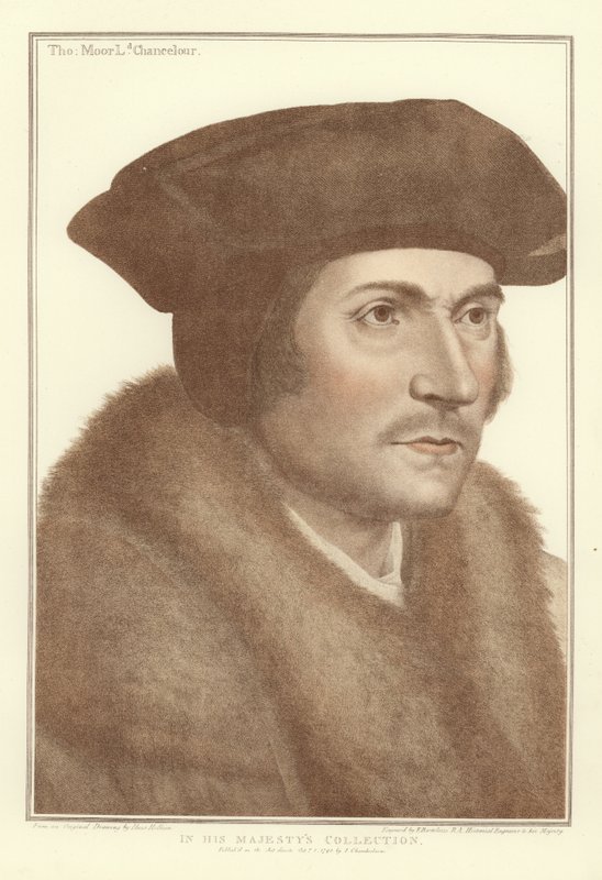 Sir Thomas More (akvatinta) alkotó: Hans Holbein der Jüngere