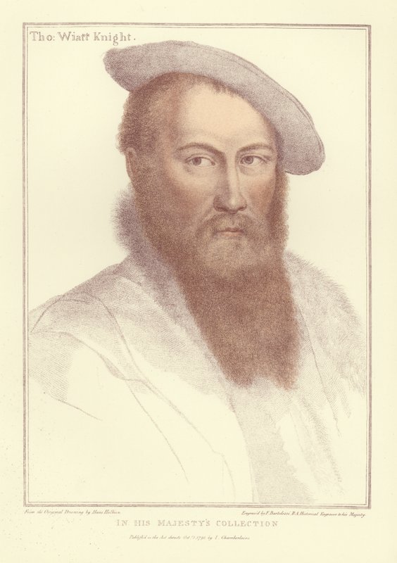 Sir Thomas Wyatt (akvatinta) alkotó: Hans Holbein der Jüngere