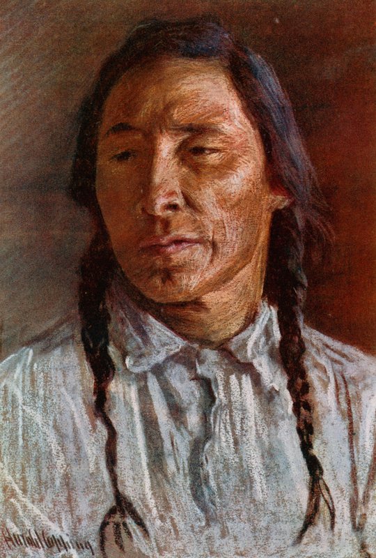 Paul, feketelábú indián alkotó: Harold Copping
