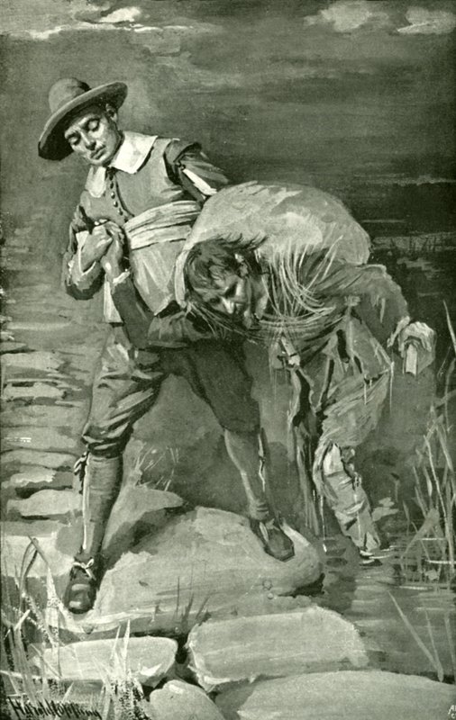 A csüggedtség csapása alkotó: Harold Copping