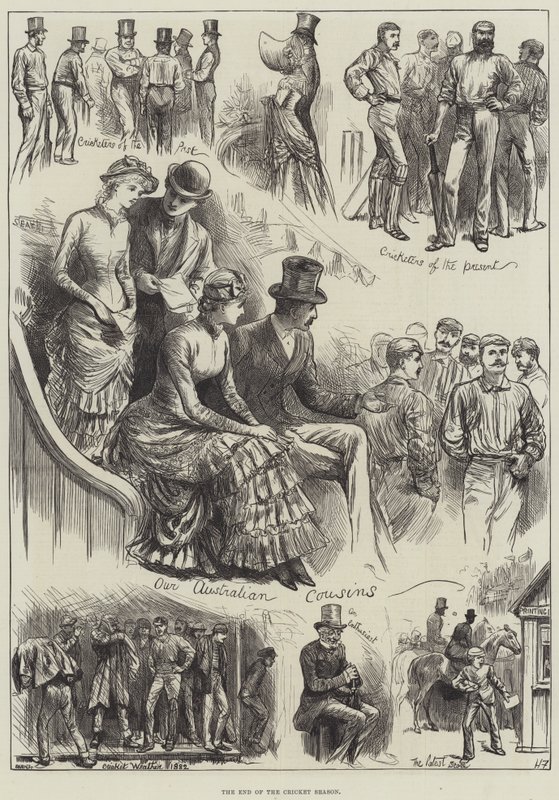 A krikett szezon vége alkotó: Harry Furniss
