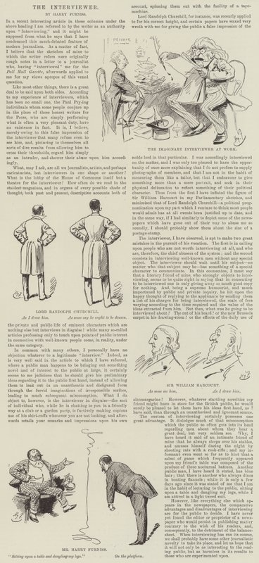 A kérdező alkotó: Harry Furniss
