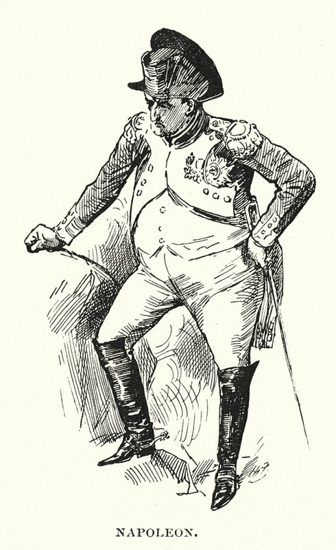 Napóleon (litográfia) alkotó: Harry (after) Furniss