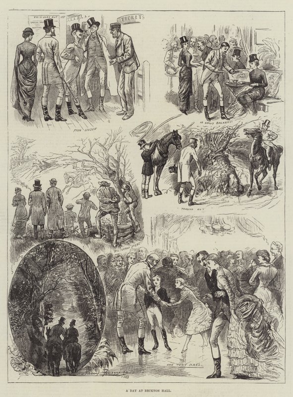 Egy nap a Beckton Hallban alkotó: Harry Furniss