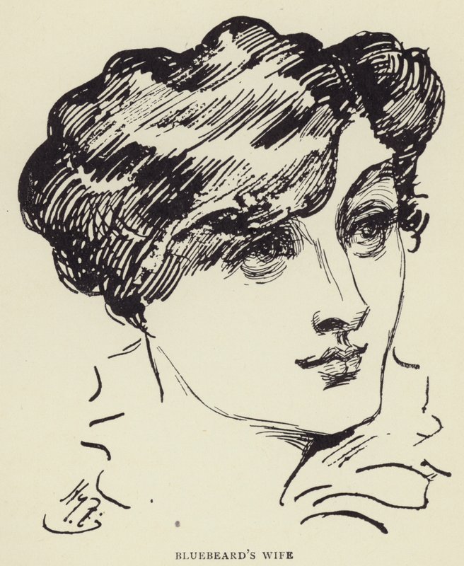 Kékszakállú felesége alkotó: Harry Furniss