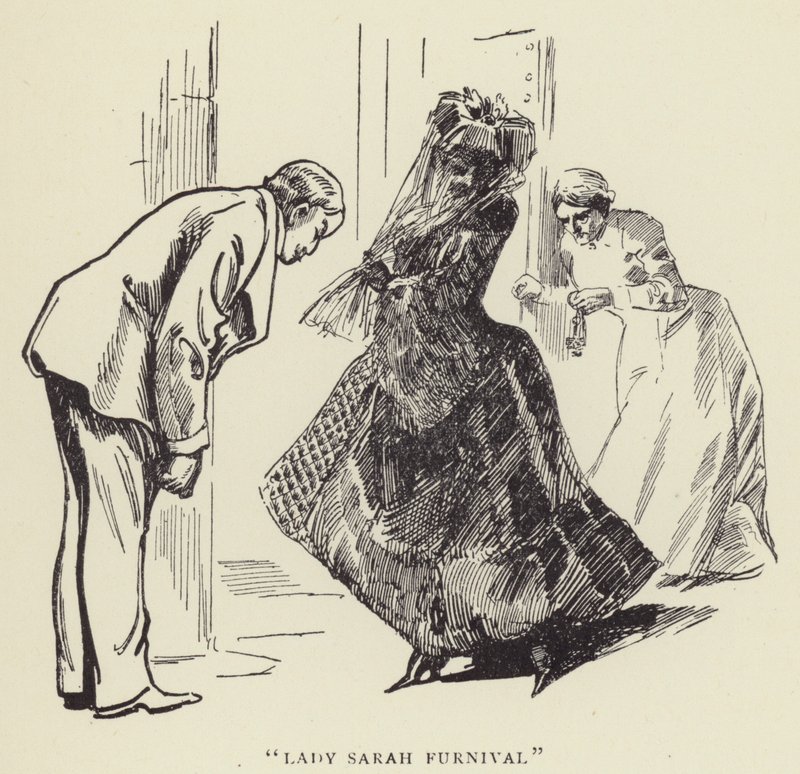 Lady Sarah Furnival alkotó: Harry Furniss