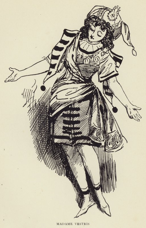 Madame Vestris alkotó: Harry Furniss