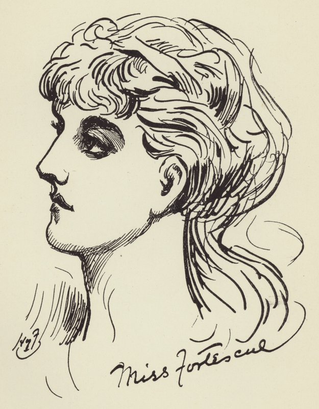 Miss Fortescue alkotó: Harry Furniss