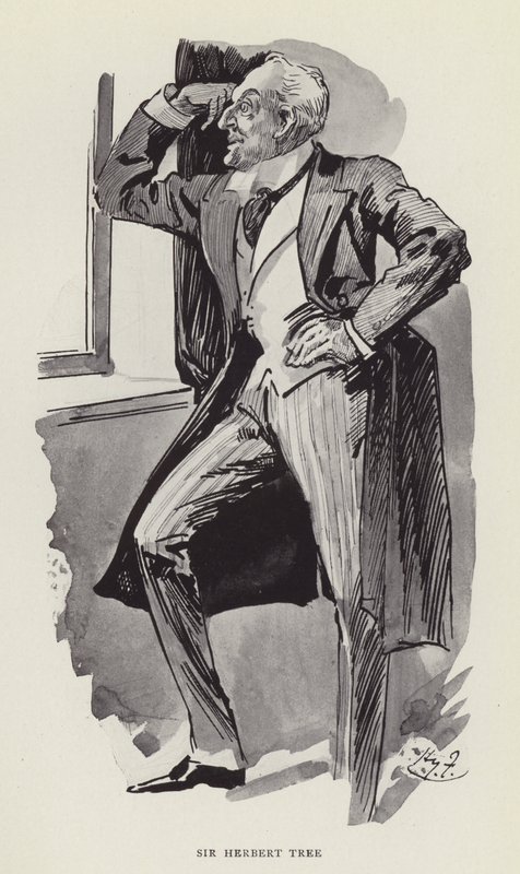 Sir Herbert Tree alkotó: Harry Furniss