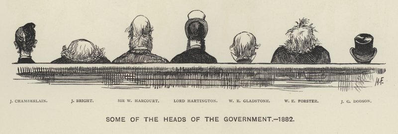 Néhány kormányfő alkotó: Harry Furniss