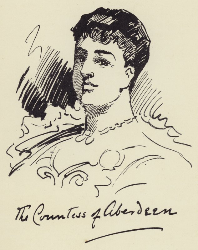 Aberdeen grófnője alkotó: Harry Furniss