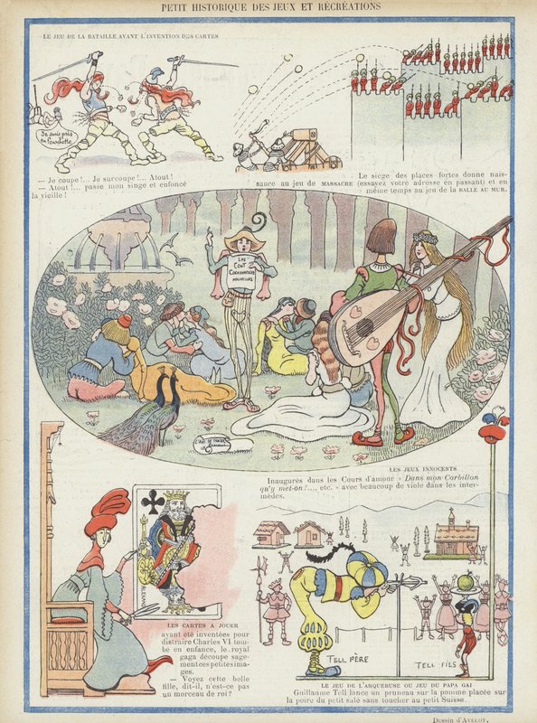 Illusztráció Le Rire alkotó: Henri Avelot
