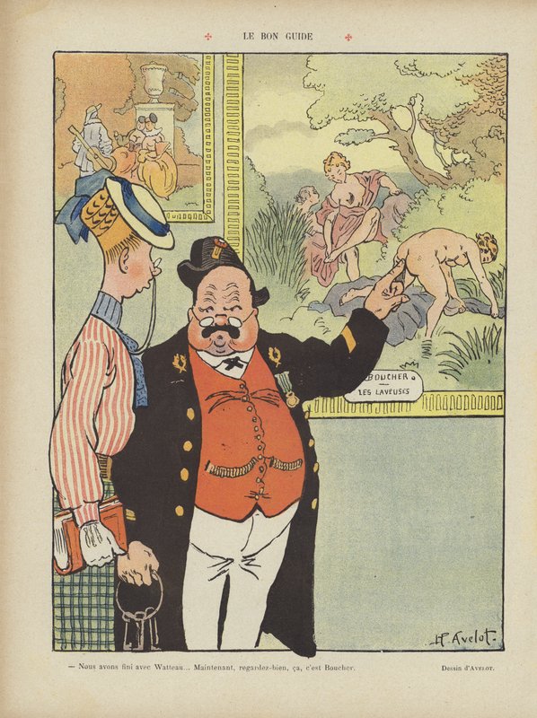 Illusztráció Le Rire alkotó: Henri Avelot