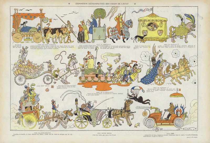 Illusztráció Le Rire alkotó: Henri Avelot