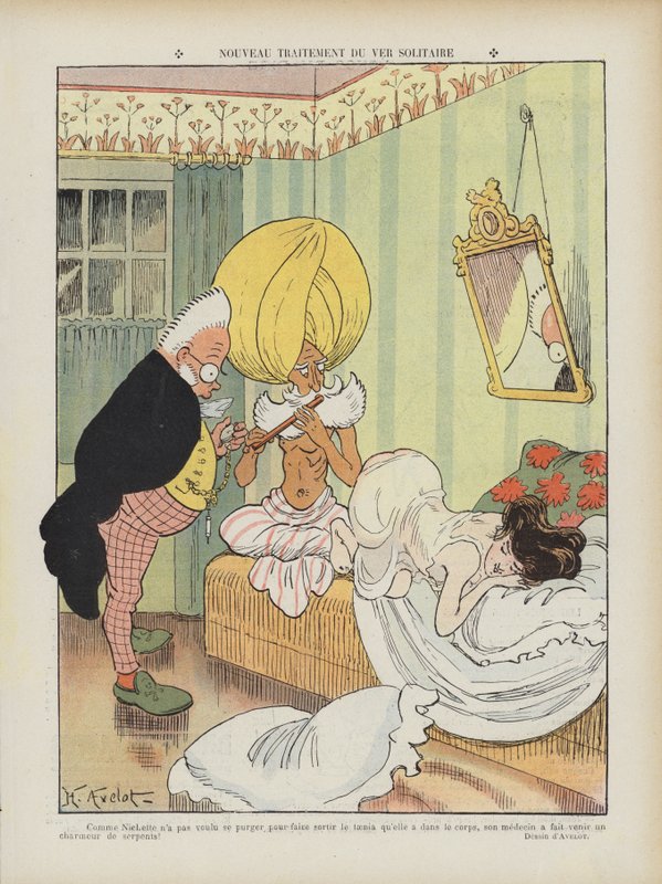 Illusztráció Le Rire alkotó: Henri Avelot