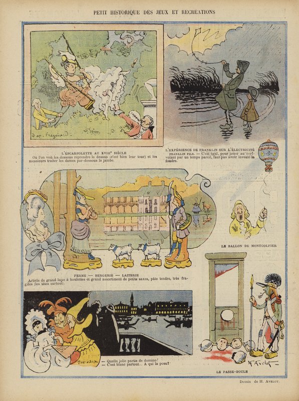 Illusztráció Le Rire alkotó: Henri Avelot