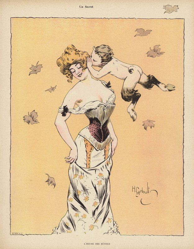 Egy titok (színes litó) alkotó: Henri Gerbault