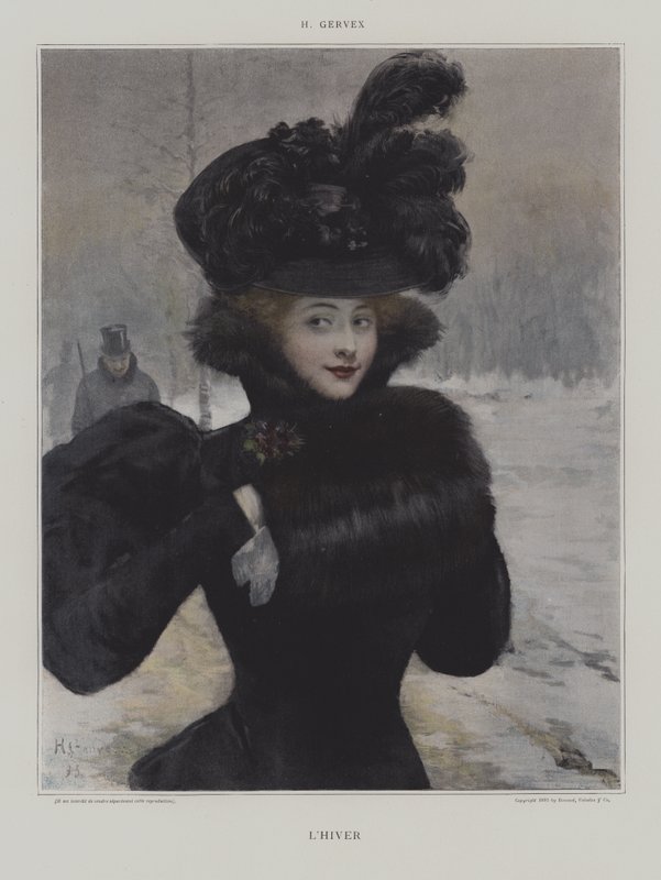 LHiver (téli) alkotó: Henri Gervex