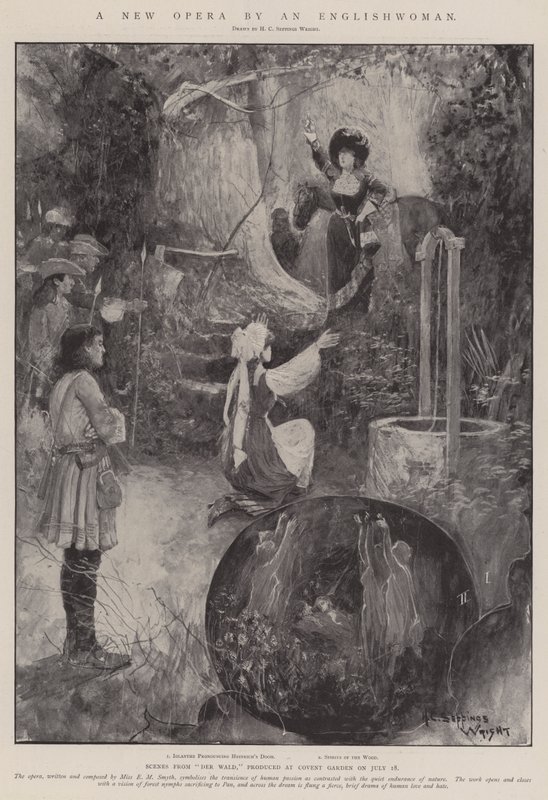 Egy angol nő új operája alkotó: Henry Charles Seppings Wright