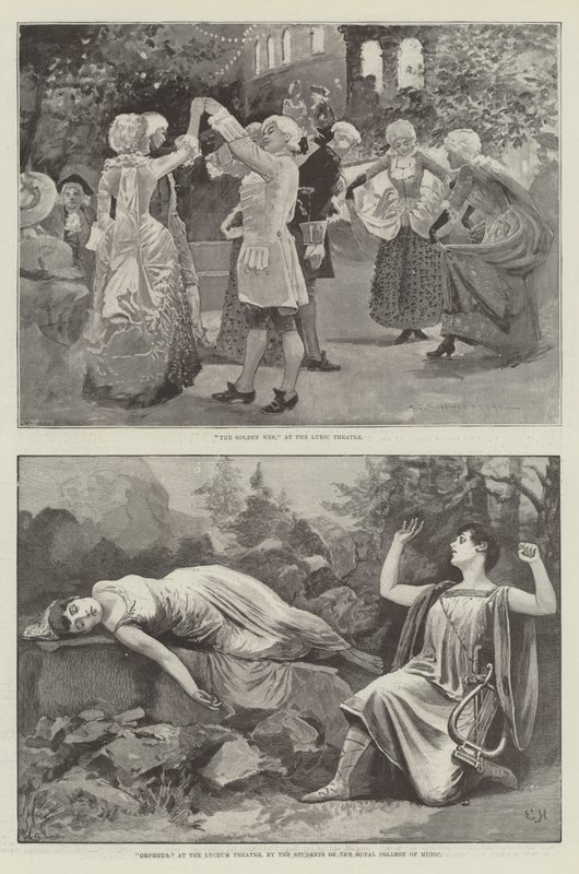 Előadóművészet Londonban alkotó: Henry Charles Seppings Wright