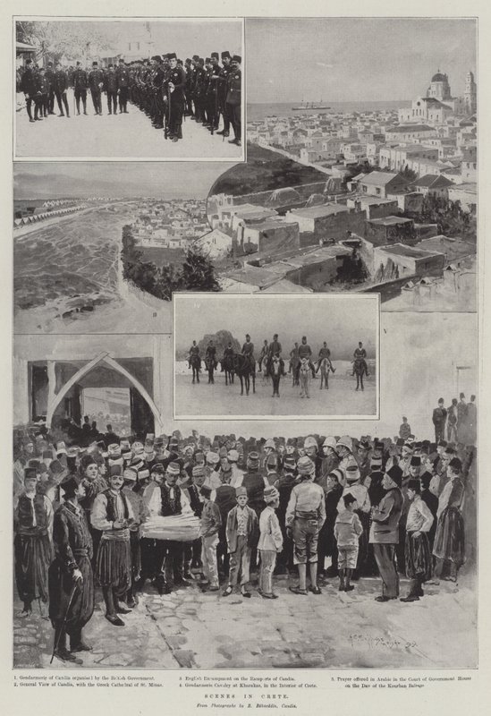 Jelenetek Krétán alkotó: Henry Charles Seppings Wright