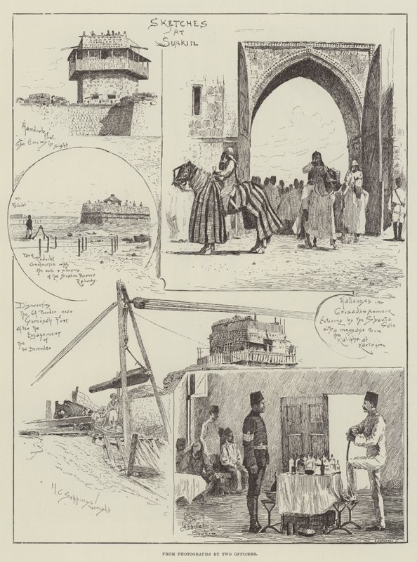 Vázlatok Suakinnál alkotó: Henry Charles Seppings Wright