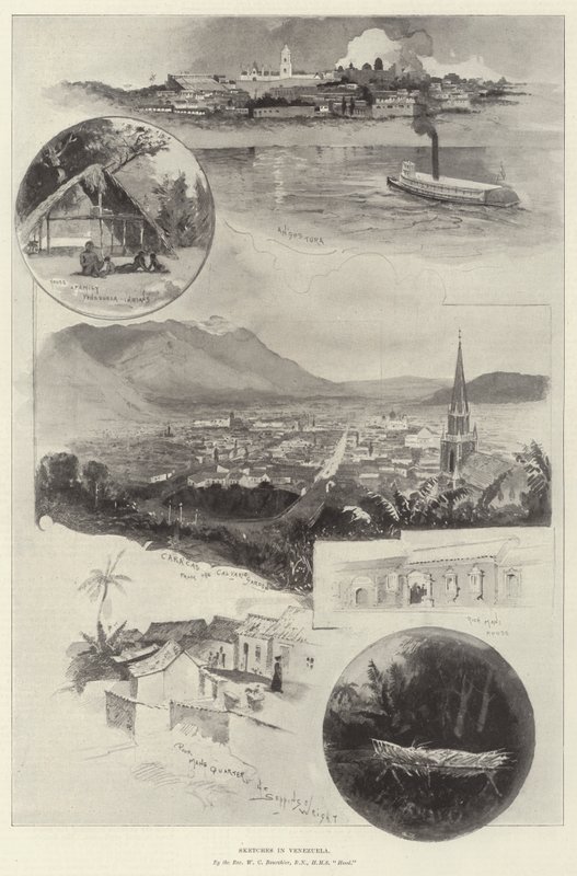 Vázlatok Venezuelában alkotó: Henry Charles Seppings Wright