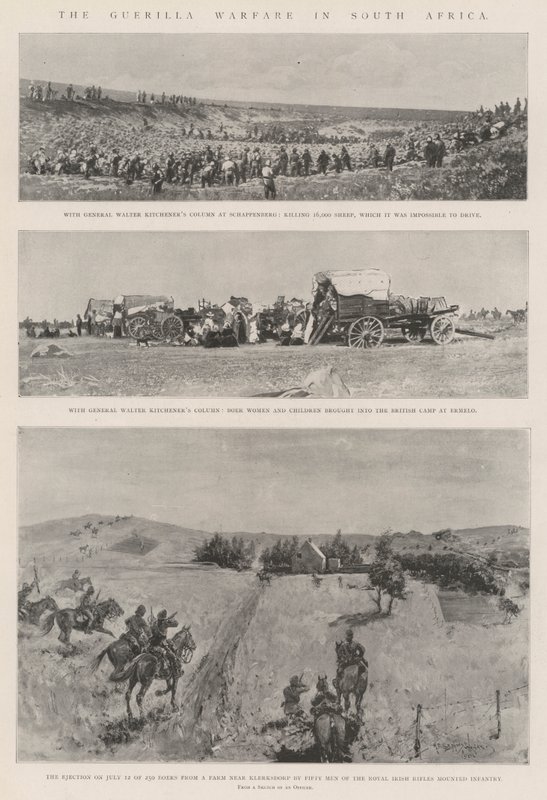 A gerillaháború Dél-Afrikában alkotó: Henry Charles Seppings Wright