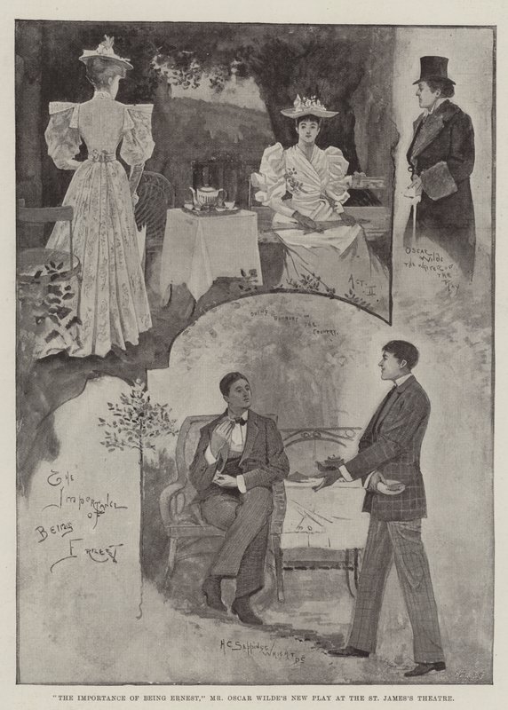 Az Ernest fontossága, Oscar Wilde új darabja a St James
