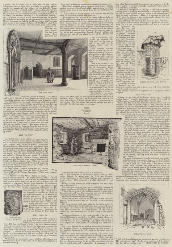 Lambeth palota alkotó: Henry Edward Tidmarsh