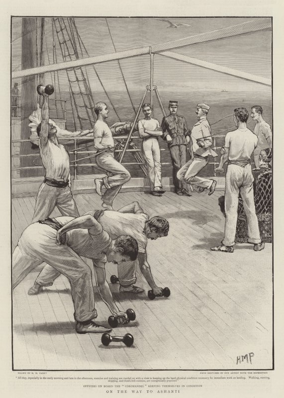 Útban Ashanti felé alkotó: Henry Marriott Paget