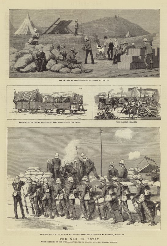 A háború Egyiptomban alkotó: Henry Marriott Paget